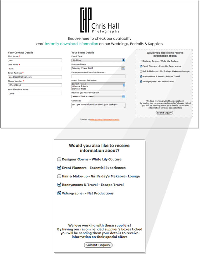 YEM supplier referrals